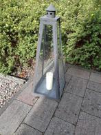 Windlicht, Ophalen, Gebruikt, Grijs, Kaars