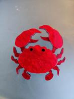 nieuwe Broche Krab kunststof rood parelmoer, Overige materialen, 4 tot 7 cm, Nieuw, Ophalen of Verzenden
