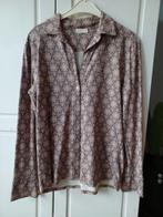 Travelblouse glam, Kleding | Dames, Blouses en Tunieken, Ophalen of Verzenden, Zo goed als nieuw, Maat 42/44 (L), Bruin