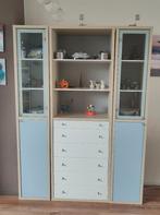 vitrinekast, Huis en Inrichting, Ophalen, 50 tot 100 cm, Zo goed als nieuw, 150 tot 200 cm