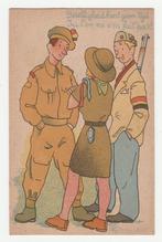 Bevrijding 2e Wereldoorlog.Militair. Scouting. Illustrateurs, Verzamelen, Verzenden, 1940 tot 1960, Ongelopen, Overige thema's