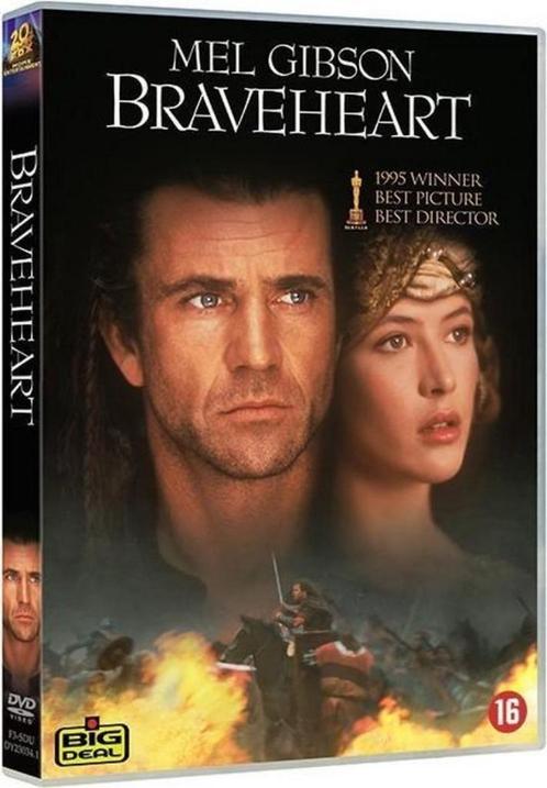 DVD BRAVEHEART MEL GIBSON SCHOTLAND, Cd's en Dvd's, Dvd's | Actie, Zo goed als nieuw, Actie, Vanaf 16 jaar, Verzenden