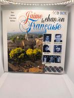 J'aime la chanson française 4 cd box, Ophalen of Verzenden, Romantiek, Zo goed als nieuw, Opera of Operette