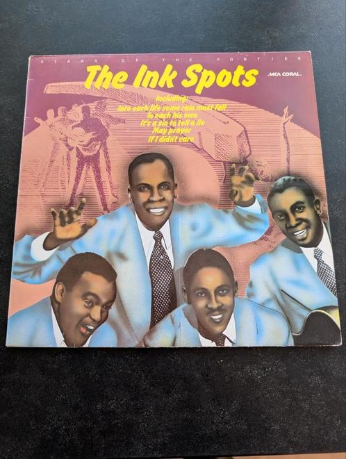 The Ink Spots  (Stars of the Forties), Cd's en Dvd's, Vinyl | Jazz en Blues, Zo goed als nieuw, Jazz, 1940 tot 1960, 12 inch, Ophalen of Verzenden