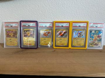Diverse Pikachu PSA 10 Slabs - Pokemon Kaarten beschikbaar voor biedingen