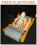Fred Flintstone + car 1993 U.C.S. Amblin Hannah & Barbara, Verzamelen, Ophalen of Verzenden, Gebruikt