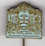 Speldje DRAAIORGEL WITTE RUTH 1904 Th KOEK CARROUSELS (A5), Verzamelen, Speldjes, Pins en Buttons, Verzenden, Gebruikt, Overige onderwerpen