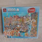 Comic collectie puzzel- Amsterdam Koningsdag 1000st. Geseald, Ophalen of Verzenden, 500 t/m 1500 stukjes, Nieuw, Legpuzzel