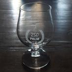 Palm bier glas, paard in steel 1997 tgv 250 jarig bestaan., Ophalen of Verzenden, Zo goed als nieuw, Glas of Glazen, Palm