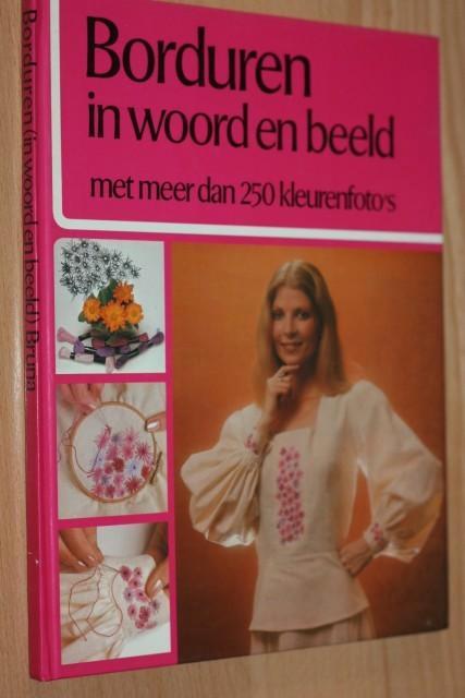 Borduren in woord en beeld - Jans - 30599, Boeken, Hobby en Vrije tijd, Gelezen, Borduren en Naaien, Ophalen of Verzenden