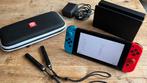 Nintendo Switch V2 (2021) + Reistas, Spelcomputers en Games, Ophalen, Zo goed als nieuw, Met 2 controllers, Switch 2019 Upgrade