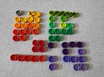 FICHES muntjes - schijfjes van het spel ONDERUIT onderdelen, Hobby en Vrije tijd, Gezelschapsspellen | Bordspellen, Een of twee spelers