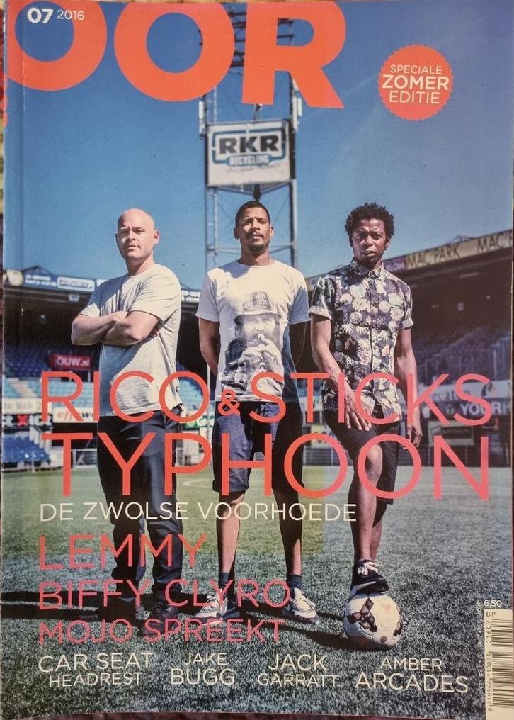 OOR 7-2016 Rico Sticks Typhoon Biffy Clyro Lemmy Car Seat He, Boeken, Tijdschriften en Kranten, Zo goed als nieuw, Muziek, Film of Tv