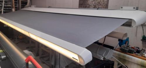 zonnescherm markilux mx 1 met led   570 x 400., Tuin en Terras, Zonneschermen, Zo goed als nieuw, Knikarmscherm, Ophalen