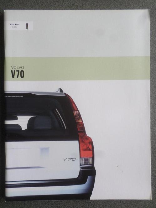 Volvo V70 2003 Brochure, Boeken, Auto's | Folders en Tijdschriften, Zo goed als nieuw, Volvo, Verzenden