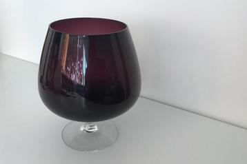 Cognacglas vaas  beschikbaar voor biedingen