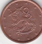 5 cent 2001 finland, Postzegels en Munten, Munten | Europa | Euromunten, Verzenden, Finland