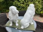 beelden cocker spaniel zeer mooi 58 cm hoog wit, Ophalen, Zo goed als nieuw, Dier