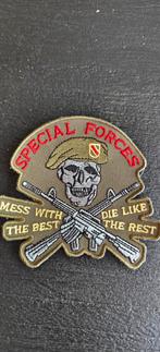 Patch special forces, Verzamelen, Militaria | Algemeen, Ophalen of Verzenden, Landmacht, Amerika, Embleem of Badge