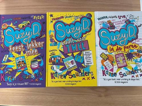 Karen Saunders - Suzy D. 3 delen, Boeken, Kinderboeken | Jeugd | 10 tot 12 jaar, Zo goed als nieuw, Ophalen of Verzenden