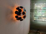 Zwart goud discus lamp voor plafond, Huis en Inrichting, Ophalen, Zo goed als nieuw