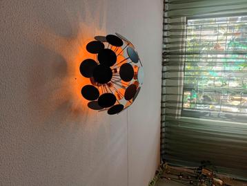Zwart goud discus lamp voor plafond  beschikbaar voor biedingen