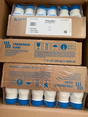 Medische/sport drinkvoeding, nutridrink, fresubin beschikbaar voor biedingen