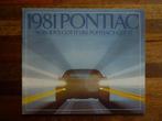 Pontiac programma 1981 (Canada), Ophalen of Verzenden, Nieuw, Overige merken