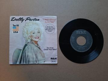 Single: Dolly Parton - I Will Always Love You (1982)   beschikbaar voor biedingen