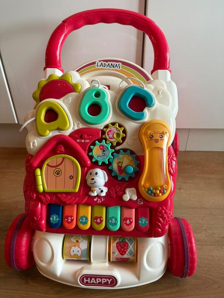 2in1 loopwagen, Kinderen en Baby's, Speelgoed | Vtech, Zo goed als nieuw, 6 maanden tot 2 jaar, Ophalen of Verzenden