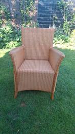 Lloyd Loom stoel, Huis en Inrichting, Stoelen, Ophalen, Overige materialen, Bruin, Zo goed als nieuw