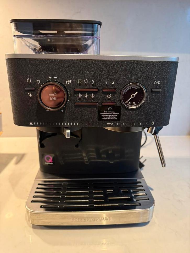 KitchenAid 5KES6551EBK, Witgoed en Apparatuur, Koffiezetapparaten, Zo goed als nieuw, Koffiebonen, Overige modellen, Ophalen of Verzenden