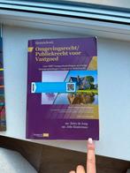 Omgevingsrecht / Publiekrecht voor Vastgoed - Theorieboek (e, Ophalen of Verzenden, Zo goed als nieuw, Overige niveaus, Eelco T. de Jong; Jelte A. Kinderman