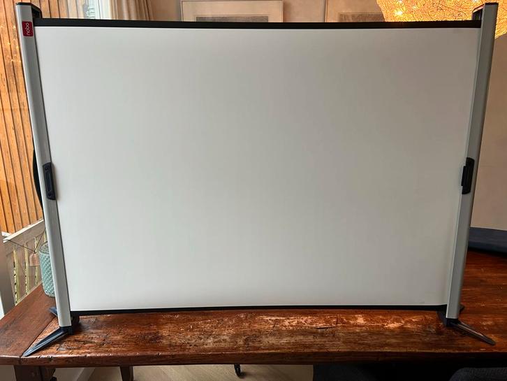 Nobo projectiescherm - Tafelmodel, Audio, Tv en Foto, Projectieschermen, Zo goed als nieuw, Handmatig, Ophalen
