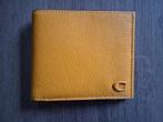 Coach Okergele Lederen Portemonnee - Nieuw!, Sieraden, Tassen en Uiterlijk, Portemonnees, Overige merken, Geel, Nieuw, Ophalen of Verzenden