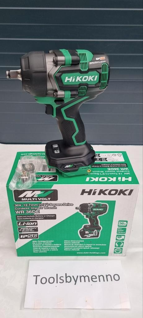 NIEUW HiKoki WR36DE 770Nm slagmoersleutel slagmoeraanzetter, Doe-het-zelf en Verbouw, Gereedschap | Boormachines, Nieuw, 600 watt of meer