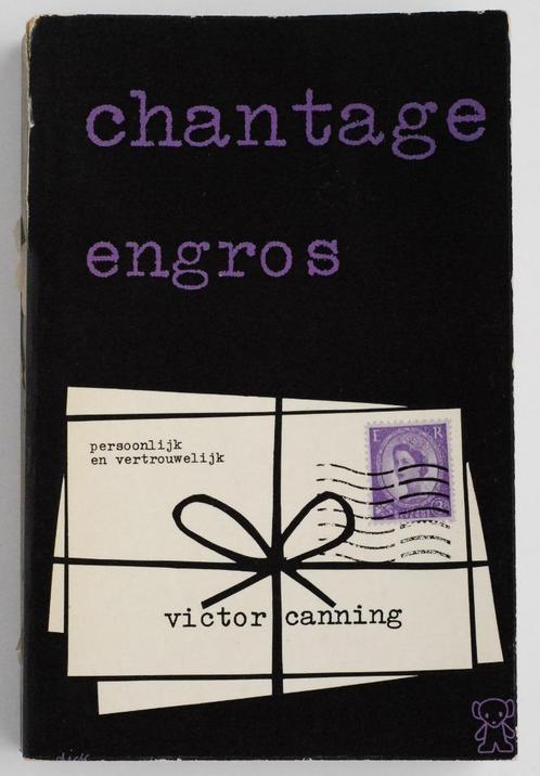 Chantage Engros - Victor Canning (1965), Boeken, Detectives, Gelezen, Verzenden