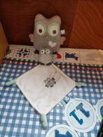 Tiamo uil knuffel en uil knuffeldoekje, Ophalen of Verzenden, Zo goed als nieuw, Overige typen