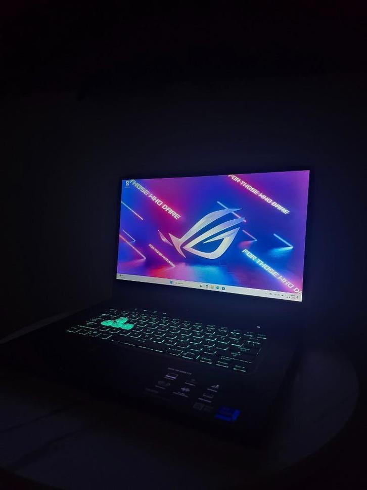 Super Gaming Laptop Asus RTX3070 | i7 | 144HZ | NVME| 16GB, Computers en Software, Windows Laptops, Zo goed als nieuw, 15 inch