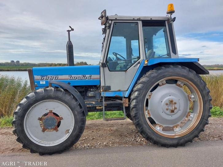 Landini 6880 4x4  KRUIP  MARGE, Zakelijke goederen, Agrarisch | Tractoren, 5000 tot 7500, Overige merken, tot 80 Pk, Gebruikt