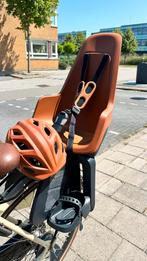ONE Maxi fietsstoeltje achter chocolate brown, Fietsen en Brommers, Fietsaccessoires | Fietsstoeltjes, Ophalen, Zo goed als nieuw