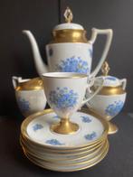 Antiek koffieservies Meissen, Königlich Tettau, Dresden, Antiek en Kunst, Antiek | Servies compleet, Ophalen of Verzenden
