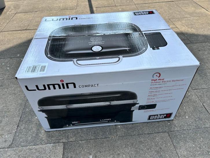 Weber Lumin Compact - Nieuw in doos!, Tuin en Terras, Elektrische barbecues, Nieuw, Ophalen