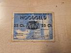 Noodgeld Hattem 25 ct, 13 mei (1940), Postzegels en Munten, Bankbiljetten | Nederland, Los biljet, Ophalen of Verzenden