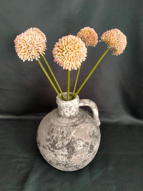 Allium kunstbloemen, peach cream lavender, Huis en Inrichting, Woonaccessoires | Kunstplanten en Kunstbloemen, Nieuw, Binnen, Ophalen of Verzenden