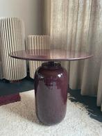 Mooie bijzettafel Karwei, Minder dan 55 cm, Metaal of Aluminium, Rond, Zo goed als nieuw