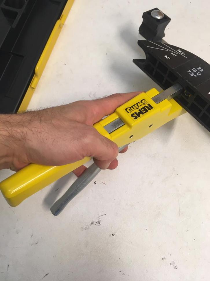 Rems Swing pipe bender, hand set, 12,15,18,22mm, Doe-het-zelf en Verbouw, Sanitair, Nieuw, Overige typen, Ophalen