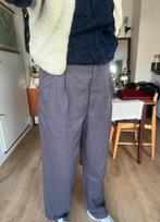 Lange Vintage Pantalon chino retro paars zara hugo, Maat 48/50 (M), Paars, Vintage, Ophalen of Verzenden
