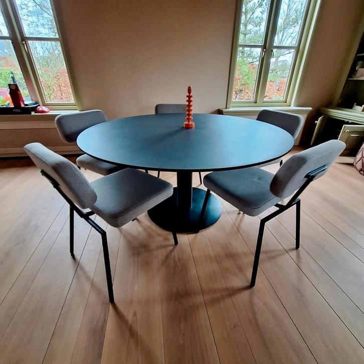 &Tradition Design Eettafel IB CUS – Rond ø150cm – Fenix Nano, Huis en Inrichting, Tafels | Eettafels, Gebruikt, 150 tot 200 cm