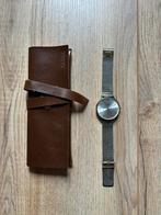 Horloge Cluse goud zilver mesh gedragen maar nieuwstaat, Overige merken, Overige materialen, Gebruikt, Polshorloge